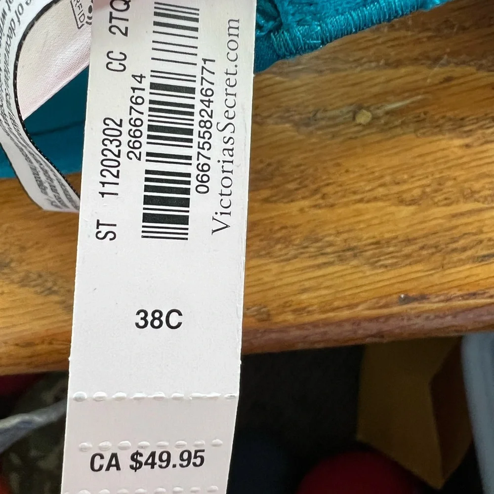 Victoria's Secret Teal Blue Lingerie - Picture 4 of 6